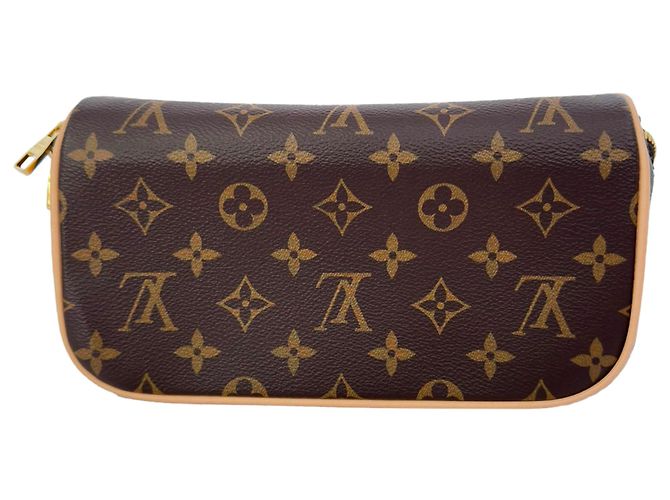Beauty case Louis Vuitton in Toile Monogram e Pelle Marrone - vista 5