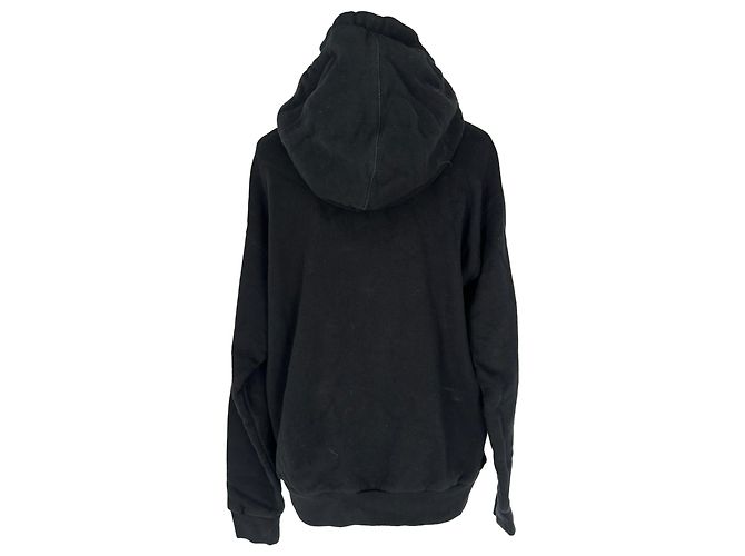 Sudadera Gucci Mad Cookies Graphic Print en algodón negro - vista 3