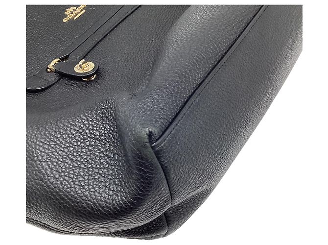Borsa a tracolla Coach in pelle nera Nero - vista 16