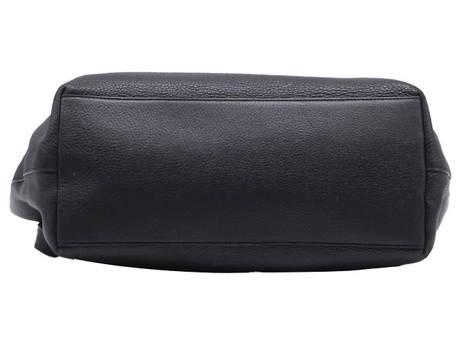 Borsa a tracolla Coach in pelle nera Nero - vista 5