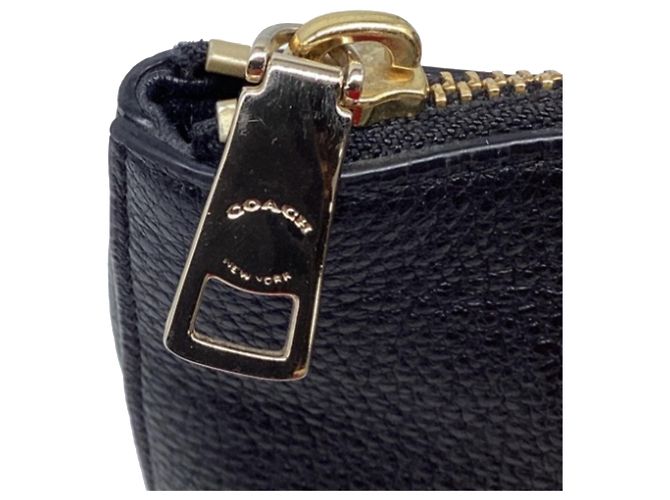 Borsa a tracolla Coach in pelle nera Nero - vista 6