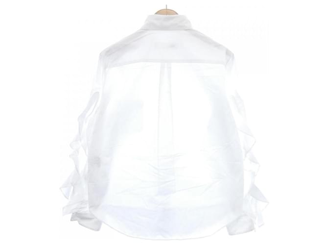 Autre Marque Camisa de algodón Toga Blanco - vista 2