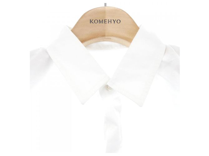 Autre Marque Camisa de algodón Toga Blanco - vista 5