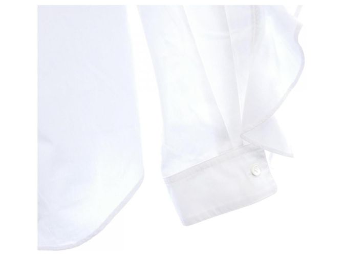 Autre Marque Camisa de algodón Toga Blanco - vista 6