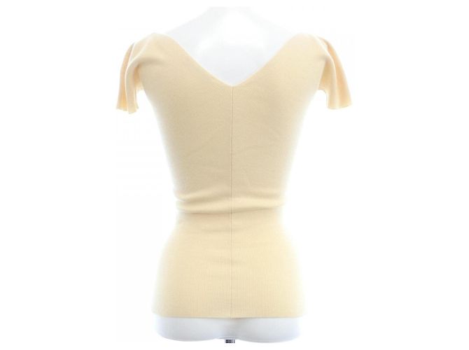 Autre Marque The Row 4979-Y196 Top de mezcla de cachemira Beige - vista 2
