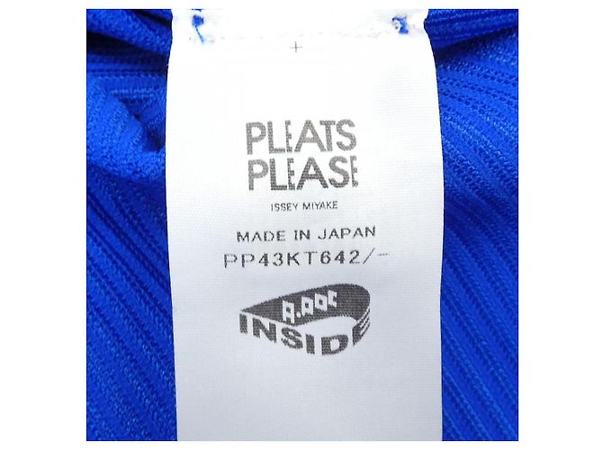 Autre Marque Top Pleats Please Azul - vista 4