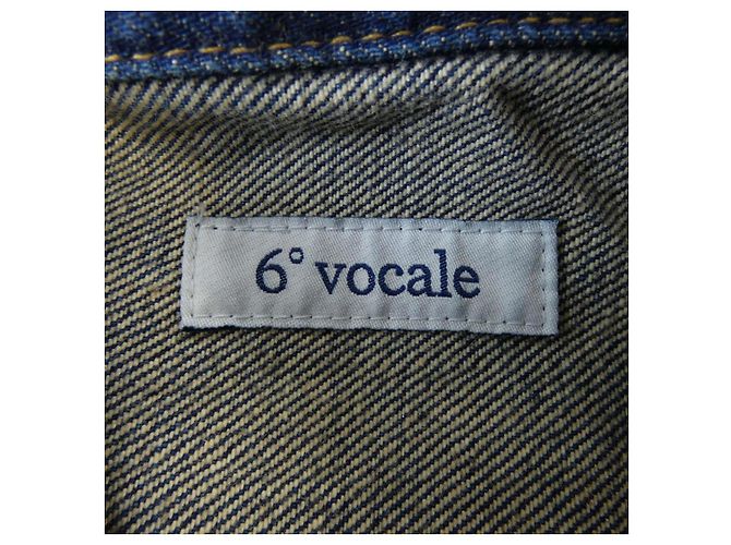 Autre Marque Chaqueta vaquera 6°VOCALE Azul - vista 4