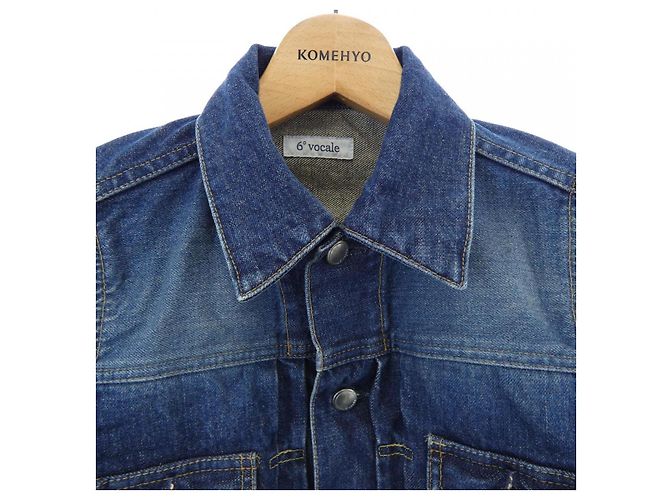 Autre Marque Chaqueta vaquera 6°VOCALE Azul - vista 5