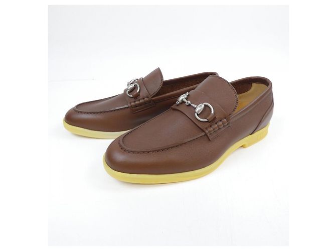 Gucci Ledersneaker Braun - Ansicht 3
