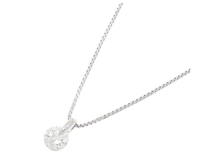 Autre Marque Collana con Diamante Pt900 Argento - vista 2
