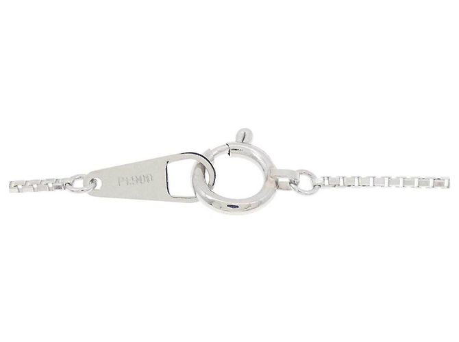 Autre Marque Collana con Diamante Pt900 Argento - vista 5