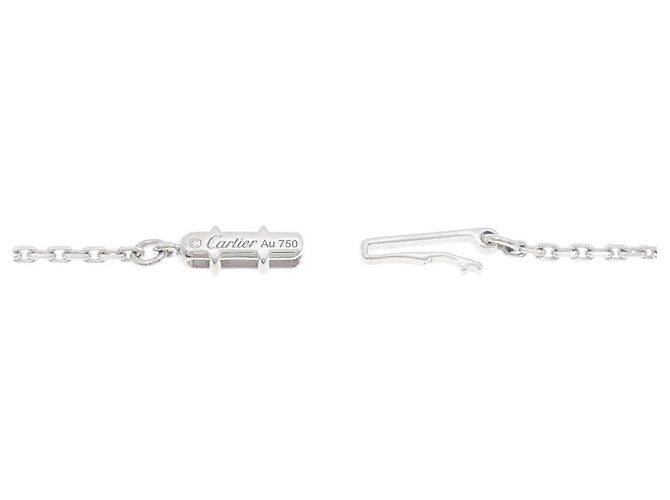 Collana Cartier Imaria in oro bianco 18K con perla e diamante - vista 5
