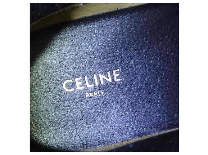 Céline Celine Margaret Chelsea Boots Kalbsleder Stiefel Braun - Ansicht 6