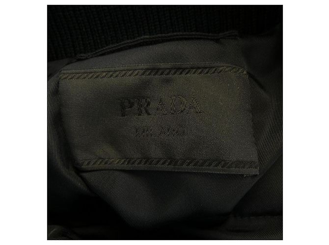 Chaqueta de plumón Prada RE-NYLON Negro - vista 4