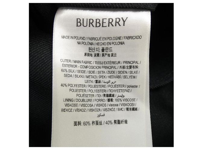 Abrigo de lana Burberry Castaño - vista 3