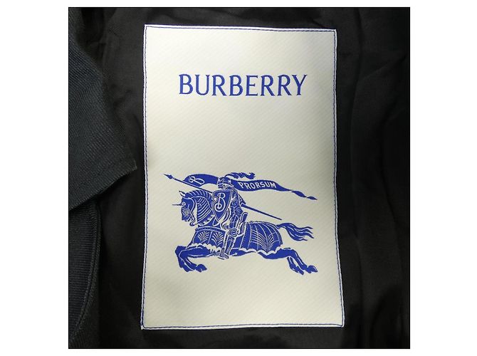 Abrigo de lana Burberry Castaño - vista 4