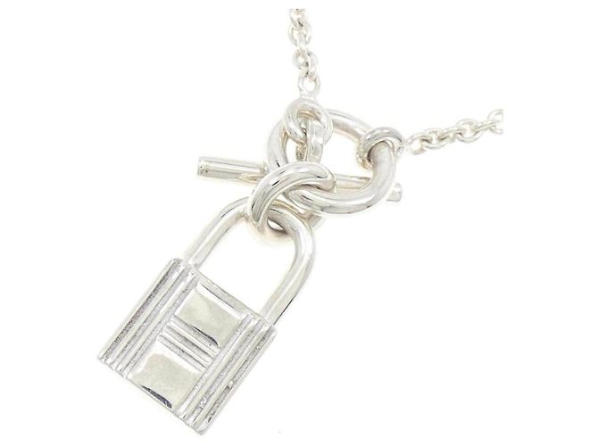 Hermès Collana Hermes Amulette Cadena 925 Silver Argento - vista 4