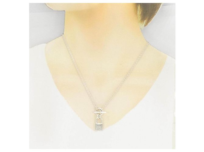 Hermès Collana Hermes Amulette Cadena 925 Silver Argento - vista 6