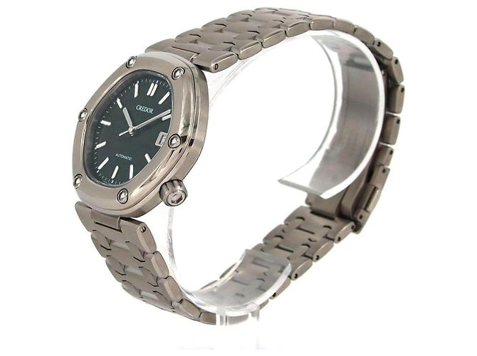 Seiko Credor Locomotive Titanium Automatic Grün - Ansicht 2