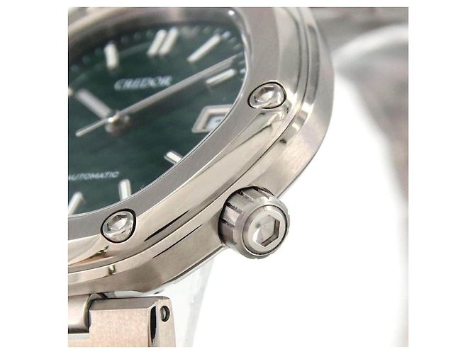 Seiko Credor Locomotive Titanium Automatic Grün - Ansicht 5
