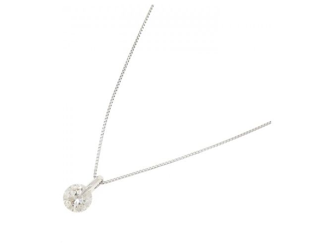 Autre Marque Collana di Diamanti PT900 PT850 Argento - vista 2