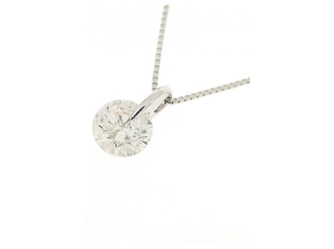 Autre Marque Collana di Diamanti PT900 PT850 Argento - vista 3