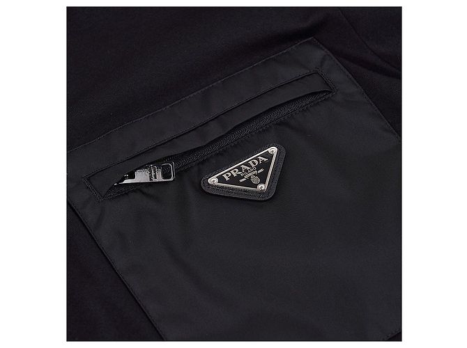 Prada Cotton Pocket T-Shirt - view 4