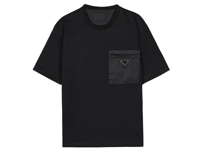 Prada Cotton Pocket T-Shirt - view 8