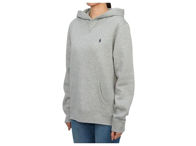 Ralph Lauren Kids Fleece-Kapuzenpullover GREY HTR (Größe für Erwachsene verfügbar) Silber - Ansicht 3