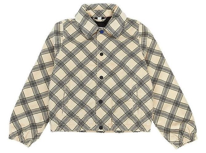 Burberry Karo-Cordjacke für Kinder STANLEY CHK Mehrfarben - Ansicht 2