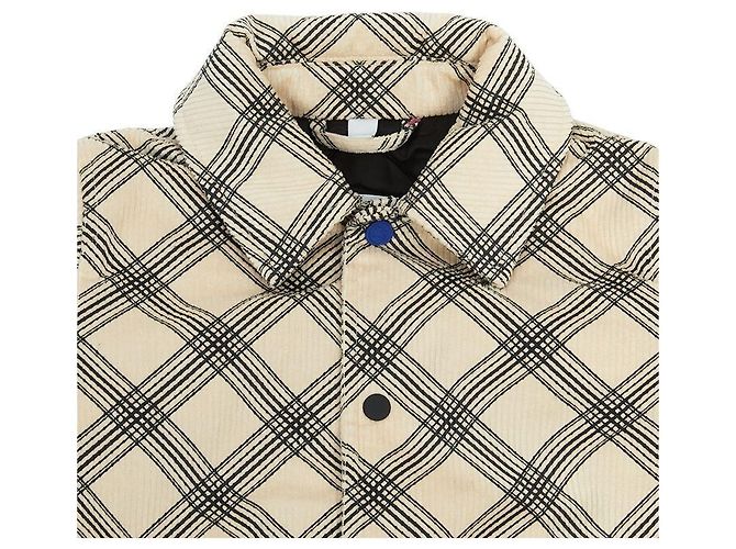 Burberry Karo-Cordjacke für Kinder STANLEY CHK Mehrfarben - Ansicht 5