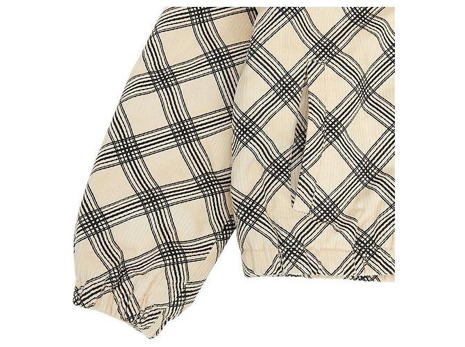 Burberry Karo-Cordjacke für Kinder STANLEY CHK Mehrfarben - Ansicht 6