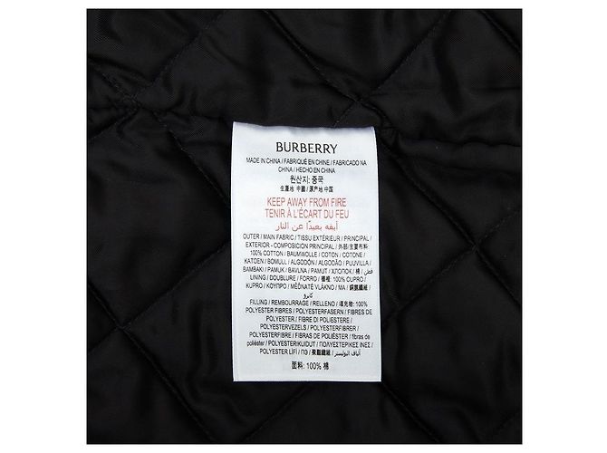 Burberry Giacca in velluto a coste a quadri per bambini STANLEY CHK Multicolore - vista 9
