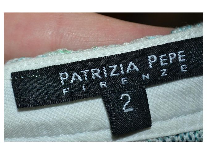 Cardigan Patrizia Pepe Blanco Verde claro - vista 5