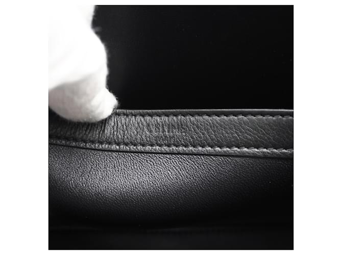 Céline Borsa a tracolla Celine Triomphe Medium Messenger Nero - vista 13