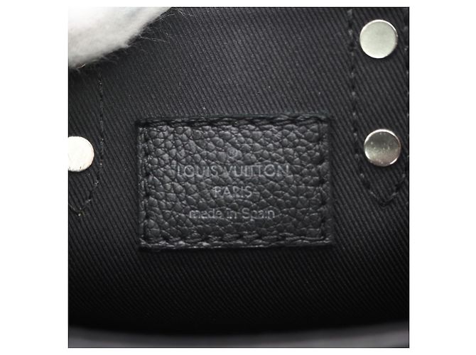 Borsa Louis Vuitton Damier Checkerboard Sac Plat XS Marrone Nero Damier ebene - vista 14