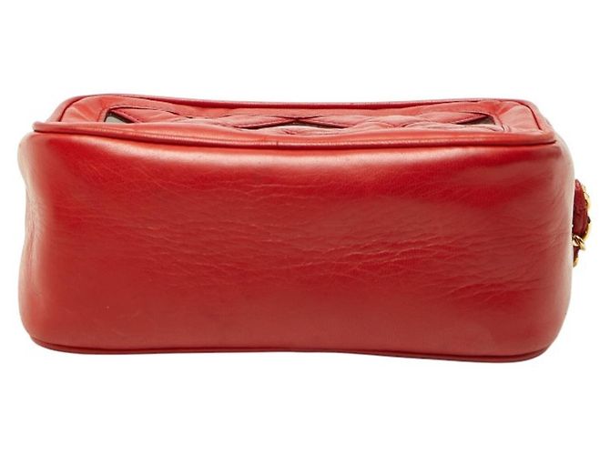 Borsa a Spalla con Catena Chanel Coco Mark Rosso - vista 3