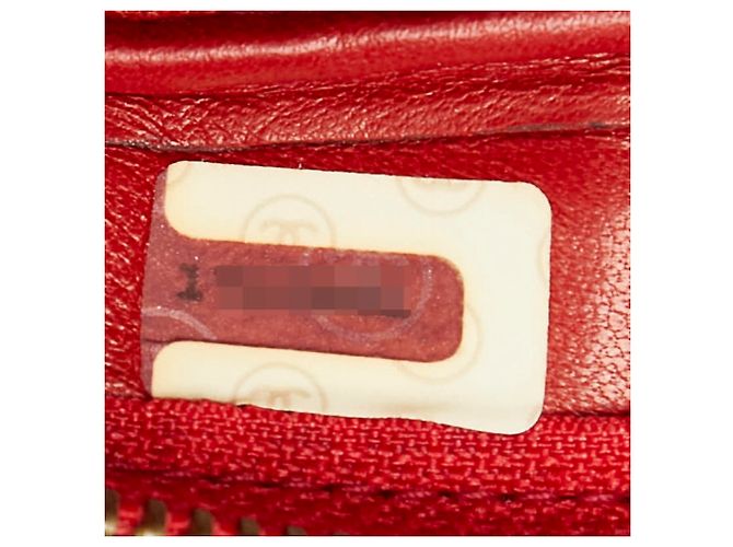 Borsa a Spalla con Catena Chanel Coco Mark Rosso - vista 9