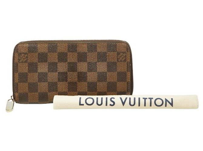 Louis Vuitton Damier Zippy Long Wallet Braun - Ansicht 12