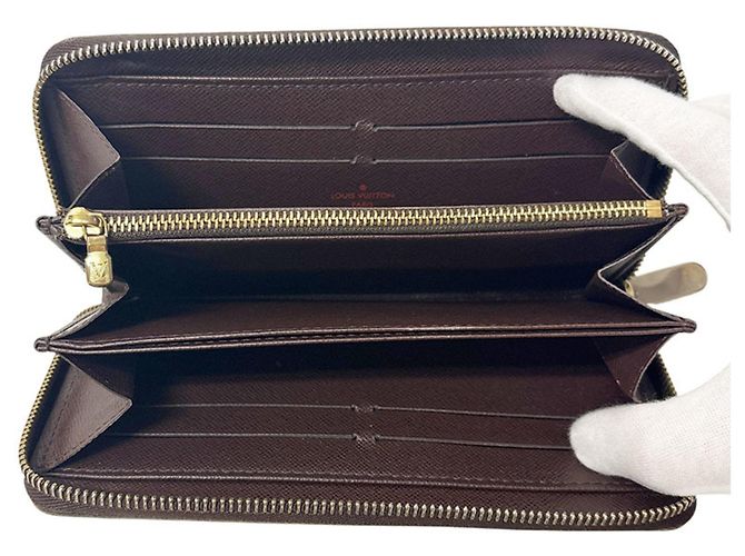 Louis Vuitton Damier Zippy Long Wallet Braun - Ansicht 8