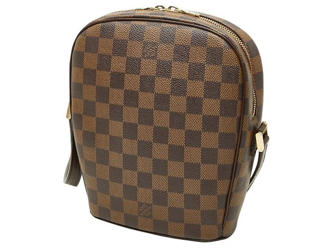 Borsa a tracolla Louis Vuitton Damier Ipanema PM Marrone - vista 2