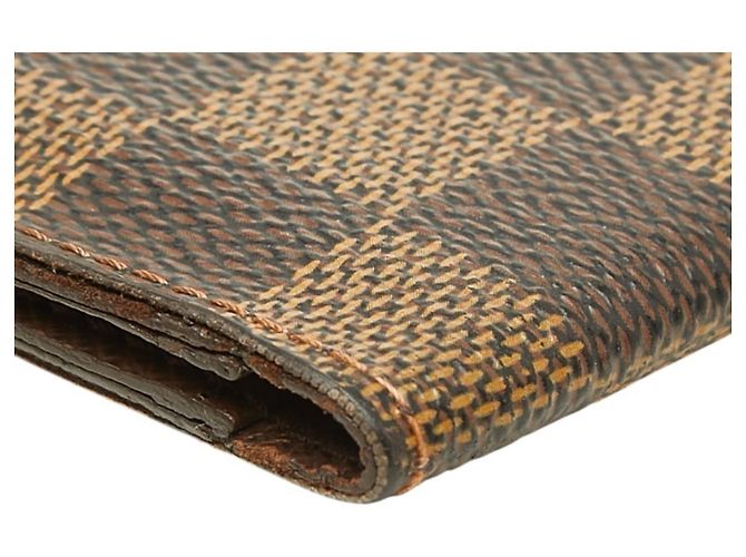 Louis Vuitton Monogram Portefeuille Valeur Carte Credit Long Wallet Marrone - vista 5