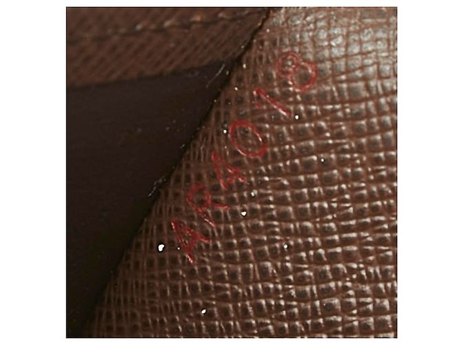 Louis Vuitton Monogram Portefeuille Valeur Carte Credit Long Wallet Marrone - vista 8