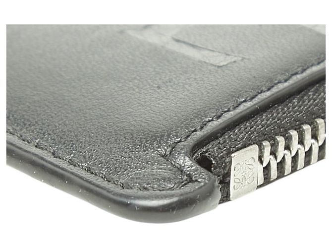 Loewe Bicolor Fragment Case Wallet Brown Black - view 5