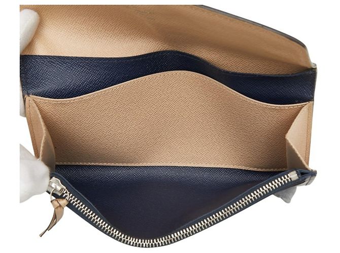Louis Vuitton Epi Portefeuille Emilie Long Wallet Blau - Ansicht 11