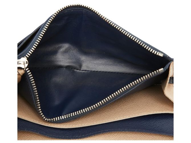 Louis Vuitton Epi Portefeuille Emilie Long Wallet Blau - Ansicht 12