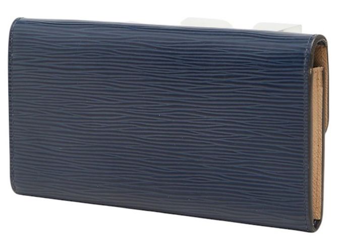 Louis Vuitton Epi Portefeuille Emilie Long Wallet Blau - Ansicht 2