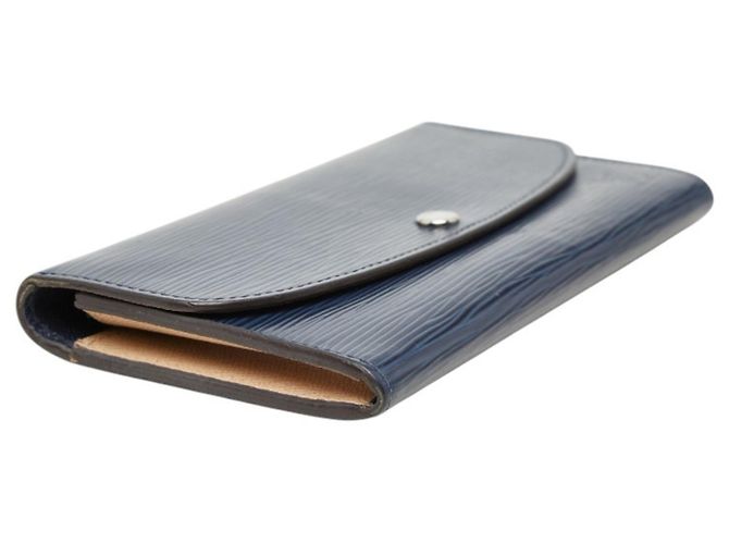 Louis Vuitton Epi Portefeuille Emilie Long Wallet Blau - Ansicht 5