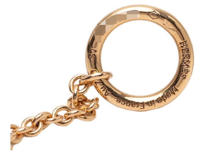 Hermès Bracciale con charm Hermes Chaine d'Ancre Mini Punk in oro rosa 18K - vista 5