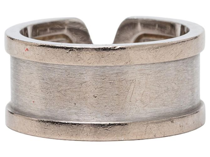 Anello C2 Band in oro bianco 18K Cartier - vista 3